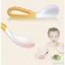 Reizbaby Baby Easy-to-Hold Spoon and Fork Set Curved Handle Gum-Friendly Feeding Gift for Toddlers BPA Free 6 Pcs - B0756SK4M8